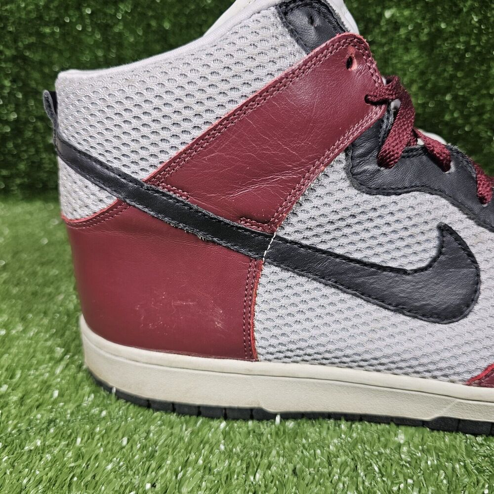 Nike Dunk‎ Premium High Red 2004 Sneakers 306968 601 Mens Size US 13 - Picture 2 of 16